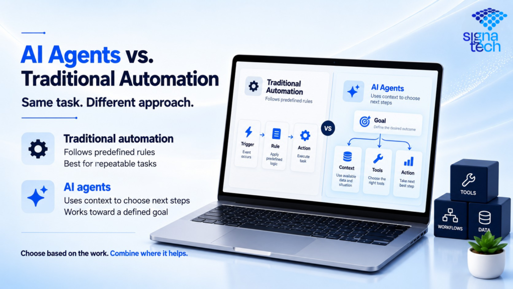 AI Agents vs. Traditional Automation