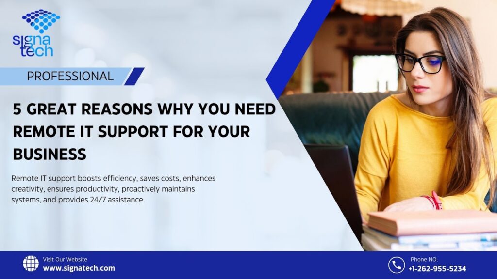 remote it support benefits