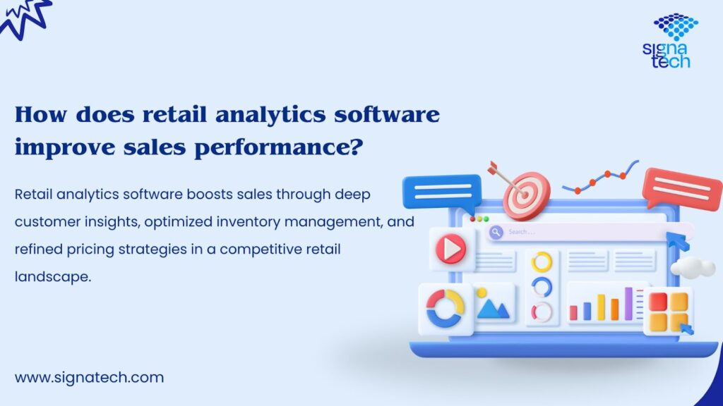 How does retail analytics software improve sales performance 1