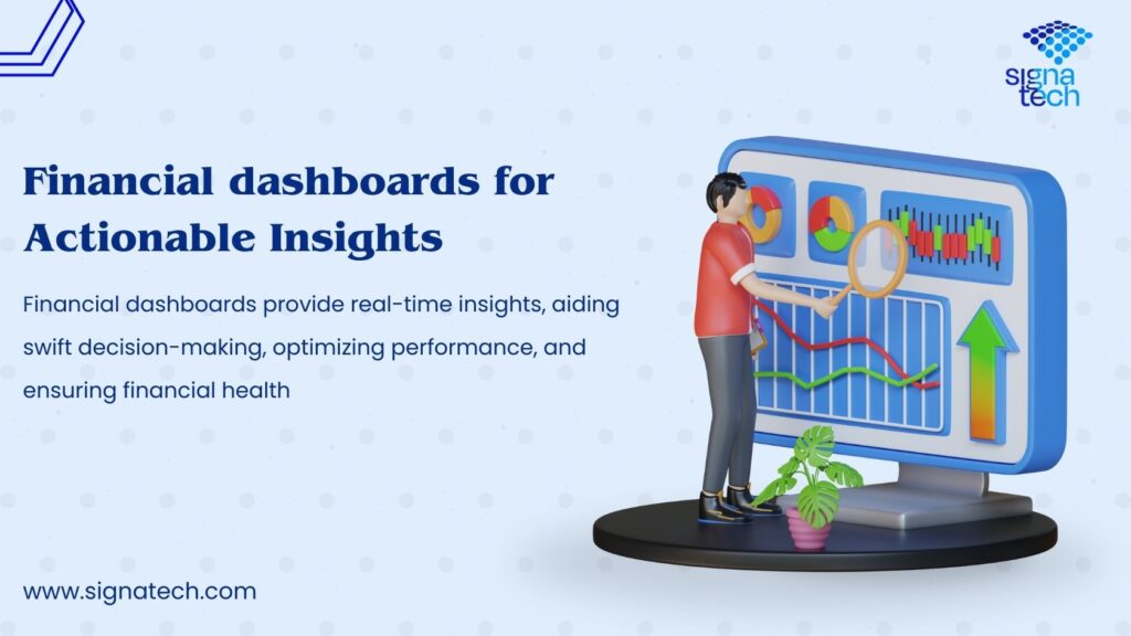 Financial dashboards for actionable insights