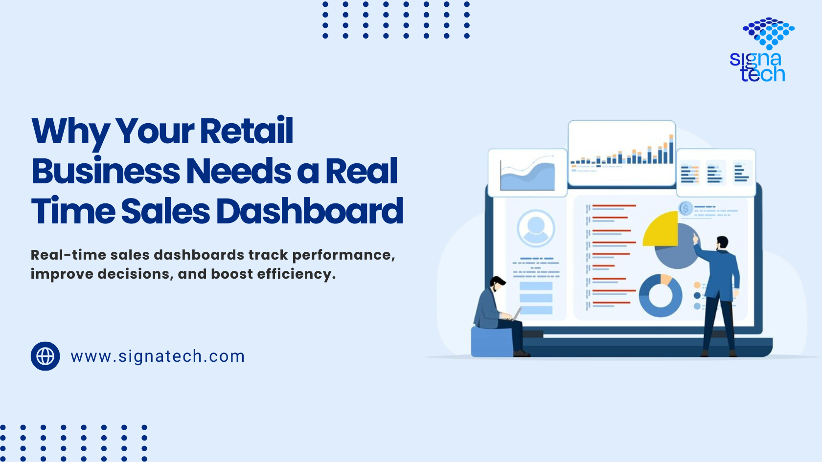 Real Time Sales Dashboard for Retail Business