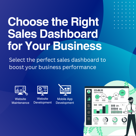 Retail sales dashboard