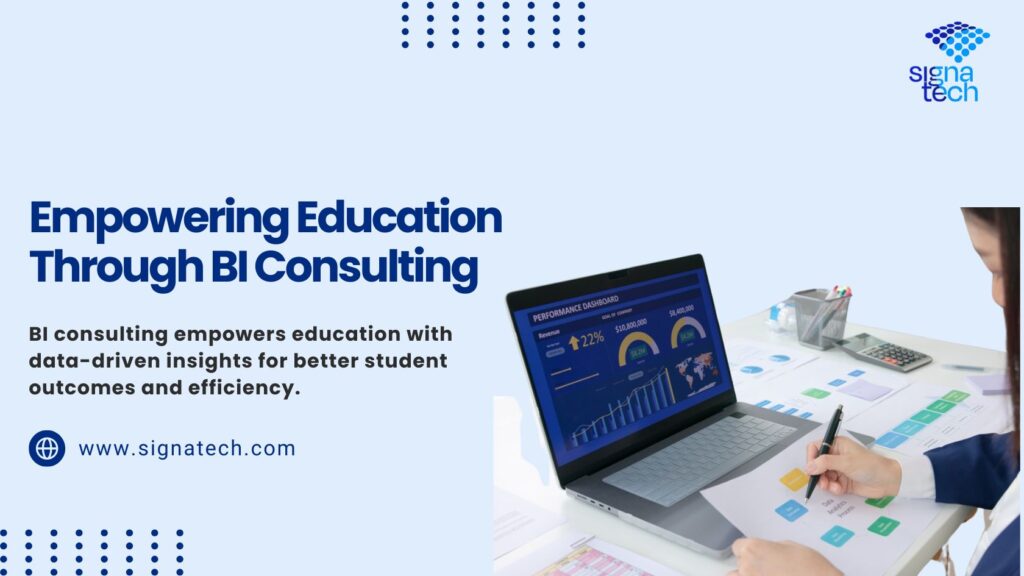 How Can BI Consulting Help Educational Institutions Enhance Student Outcomes?