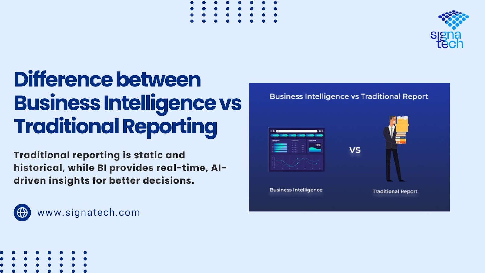 Business intelligence reporting tools