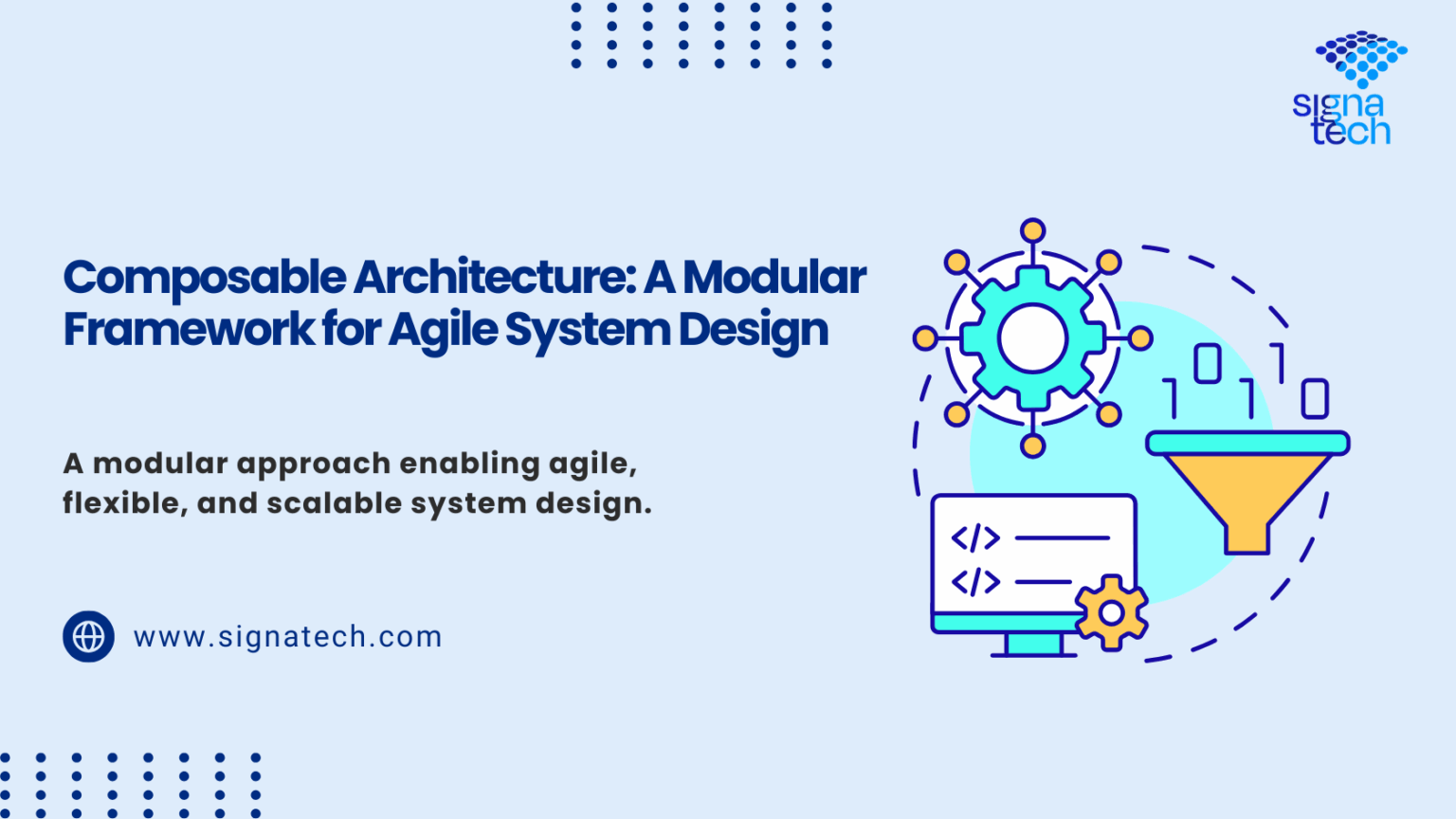 Agile Modular Build Composable Architecture: A Modular Framework for Agile System Design