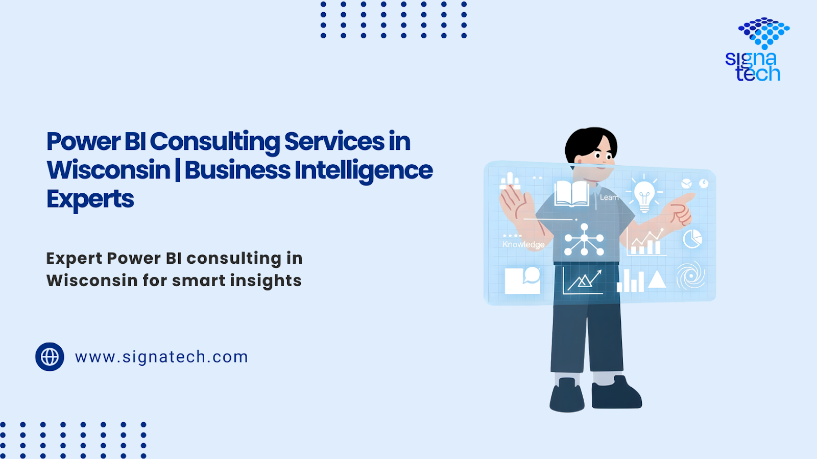 Power BI consulting services in Wisconsin by business intelligence experts