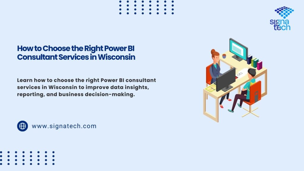 Power BI data consultant services in Wisconsin