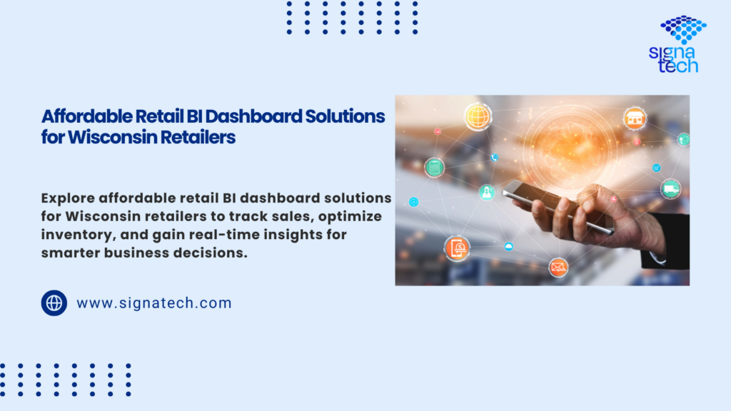 retail business intelligence dashboard Wisconsin